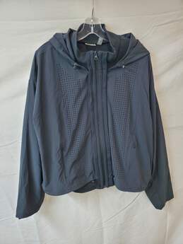 Zella Black All Day Hooded Full-Zip Activewear Jacket Adult Size XL NWT
