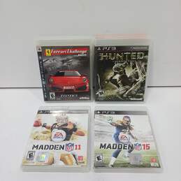 Four PlayStation 3 Games