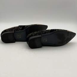 NIB Bolano Mens DESTA-428 Black Gold Metal Tip Slip On Loafer Shoes Size 9 alternative image