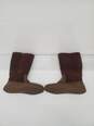 Women Frye Gemma Tall Brown Suede winter boots Size-8 used image number 3