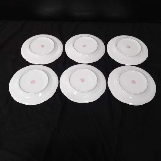 6 Pc. Bundle of 6 Fine Seyei China Marquis Bread Plates image number 4
