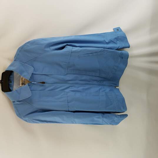 London Fog Men Fleece Jacket Blue 40 image number 1