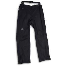 Womens Black Dryvent Zipper Pocket Straight Leg Ski Pants Size Large