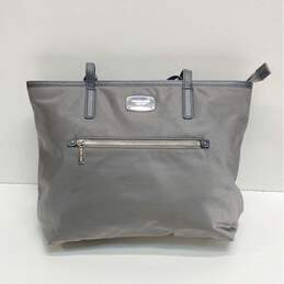 Michael Kors Tote Bag Metallic Grey