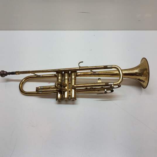 Olds Ambassador Trumpet - Missing Valve Buttons image number 1