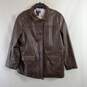 Style & Co Women Brown Jacket Sz 20W image number 1
