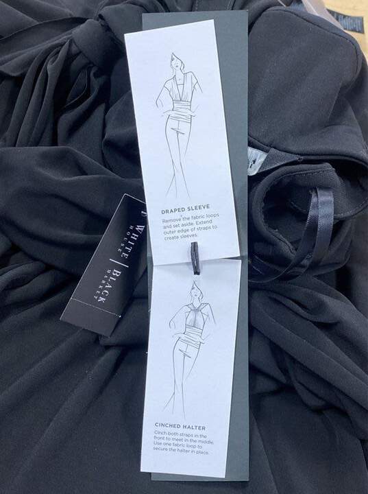 White House Black Market Black Convertible Jumpsuit - Size 4 image number 4