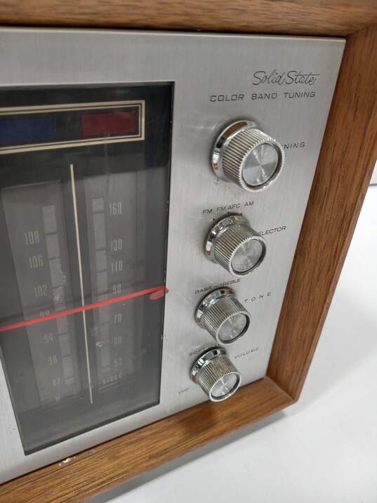 Vintage 1960's Panasonic Solid State AM/FM Radio image number 4