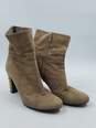 Authentic Gucci Tan Studded Booties W 9 image number 3