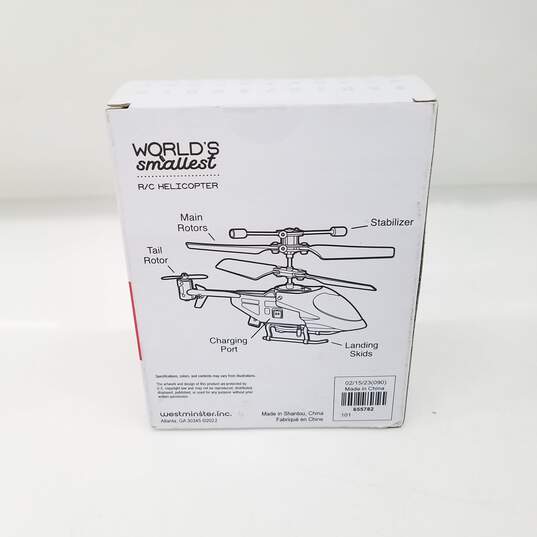 Worlds Smallest R/C Helicopter NIB image number 3