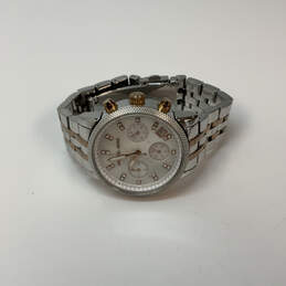 Designer Michael Kors MK-5525 Two-Tone Strap Round Dial Analog Wristwatch alternative image