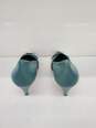 Paolo Lantorno  Tacco Blue Leather Heels Size-41 US Sz-9 Used image number 5