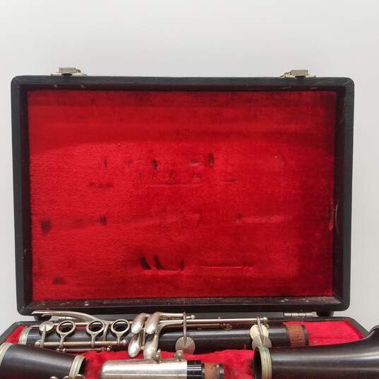 King Lemaire Paris France Clarinet With Hard Case image number 3
