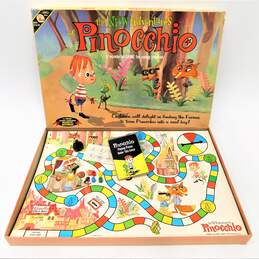 Vintage 1961 The New Adventures of Pinocchio Board Game by Lowell