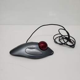 Logitech Trackman Marble Trackball USB Wired Mouse / Untested alternative image