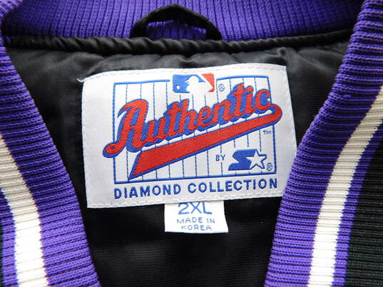 Buy the Vintage Starter MLB Diamond Collection Tampa Bay Devil