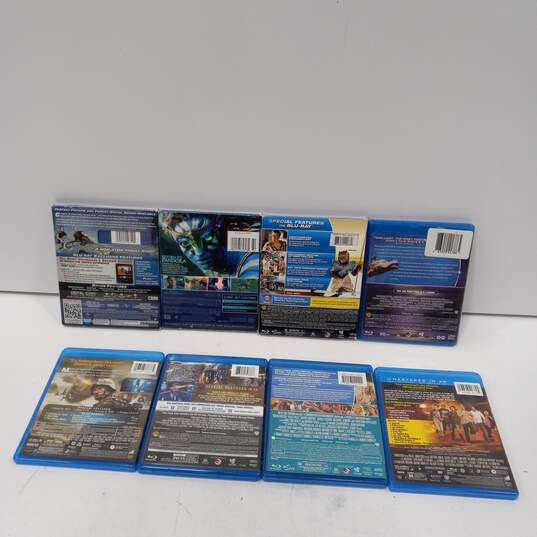 Bundle of 8 Assorted Blu-Ray DVD's image number 2