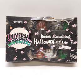 Vintage Universal Studios Monsters Frite Nite Haunting Illuminations Halloween 10 Lite Set
