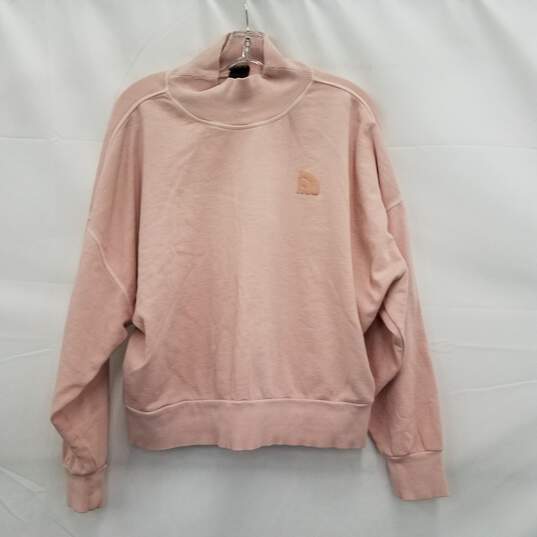 The North Face Pink Sweatshirt Size Large image number 1