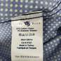 NWT Stone Rose MN's Cotton Blend Polka Dot Blue Long Sleeve Shirt Size L image number 2