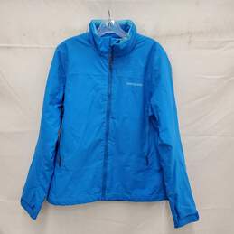 Patagonia WM's Blue Double Insulated Primaloft Quilted Lining Jacket Size XL