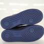 Nike Air Force AF1  Low 'Black Old Royal' Athletic Shoes Size 7.5 image number 6