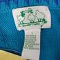NWT VTG Quacker Factory WM's Teal Color Knitted Embroidered Polar Bear Crewneck Sweater Size L image number 3