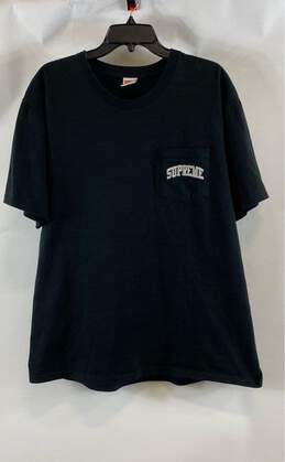 SUPREME Black Raiders T-shirt - Size X Large