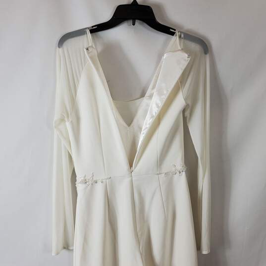 Lotus Threads Women Ivory Pearl Jumpsuit NWT sz 2 image number 3