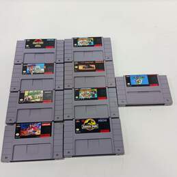 Bundle of Assorted Super Nintendo Games