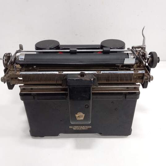 Vintage Black Royal Typewriter image number 4