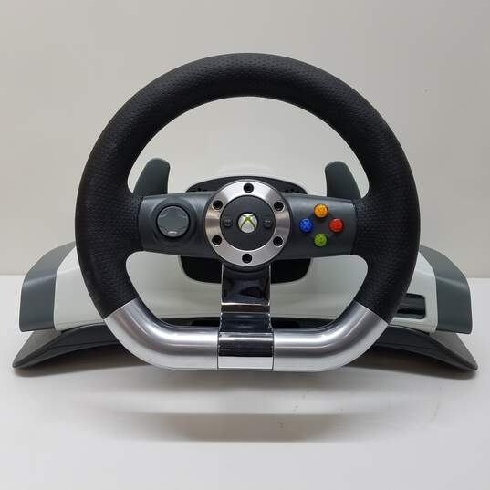 Prisionero insulto Majestuoso Buy the XBOX 360 Wireless Racing Wheel with Force Feedback WRW01 - Untested  | GoodwillFinds