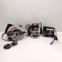 Bundle Of 3 Craftsman And Sears Power Tools