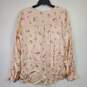 Joie Women Tan Long Sleeve Blouse L NWT image number 2