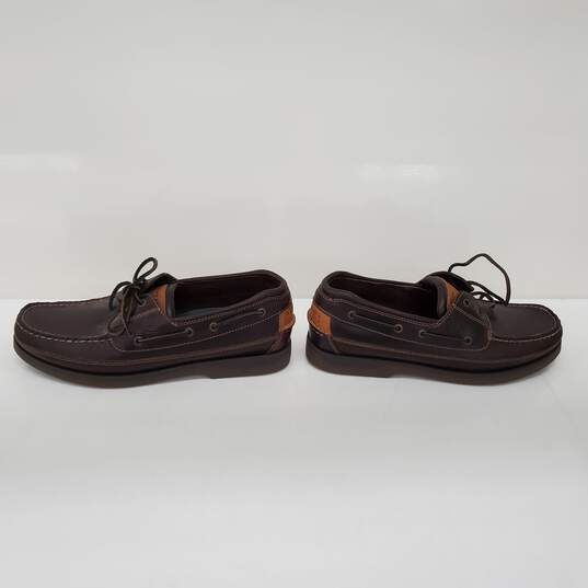 Sperry Top-Sider Mako Collection US Men's Size 11.5 M 0765027 Brown Leather Shoes image number 1