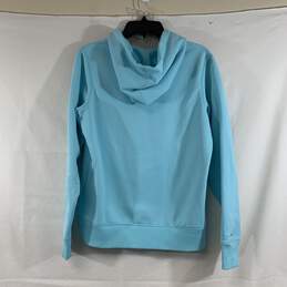 Men's Robin Egg Blue Under Armour Semi-Fitted Hoodie, Sz. M alternative image