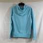 Men's Robin Egg Blue Under Armour Semi-Fitted Hoodie, Sz. M image number 2