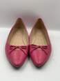 Womens Annabel C2911 Pink Leather Pointed Toe Ballet Flat Sz 11 W-0528782-E image number 3