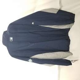 Seattle Mariners Jacket Majestic Full Zip Double Climate Control Authentic Mariners Baseball Coat 2XL w/Tags alternative image