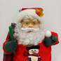 Vintage Holiday Time Deluxe Animated Holiday Santa In Box image number 4