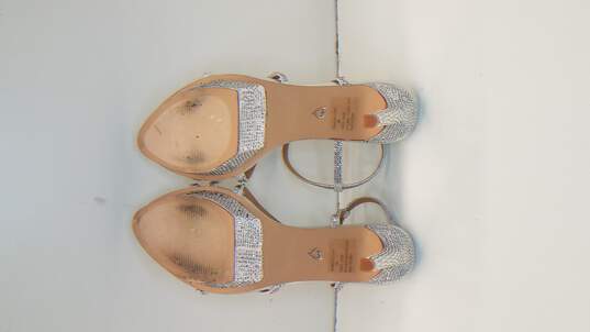 Thalia Sodi Livy Platform Dress Sandals Women's Shoes, silver bling, Size 8M image number 5