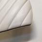 DKNY White PU Quilted Small Shoulder Satchel Bag Handbag image number 8