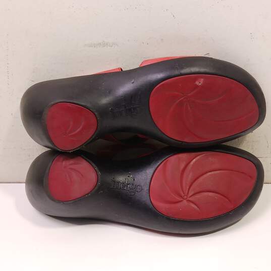 Indigo by Clarks Women's Black & Red Sandals Size 9 image number 5