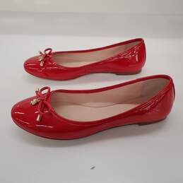 Kate Spade Women's 'Willa' Maraschino Red Patent Leather Flats Size 8.5M alternative image