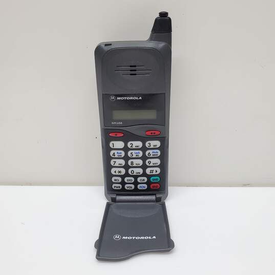 Vintage Motorola Microtac 650 DPC650 Original Flip Phone Battery/Charger image number 2