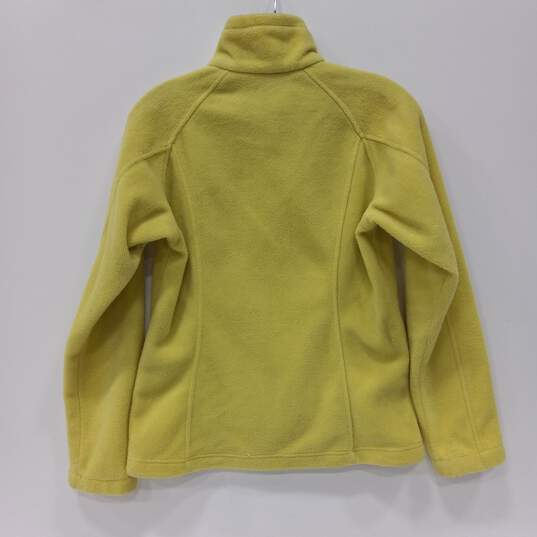 Women's Neon Green Columbia Jacket Size S image number 2