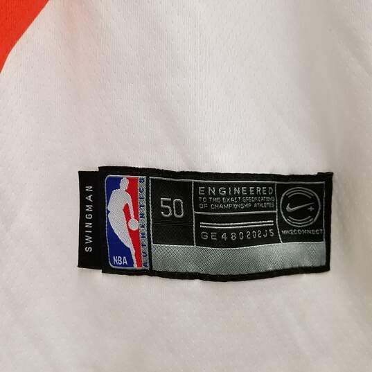 Nike Buffalo Braves/L.A. Clippers Leonard #2 White Jersey Sz. L image number 3
