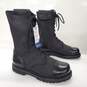 Bates Men's 11in Paratrooper Side Zip Black Leather Boots Size 11 E02184 NWT image number 1