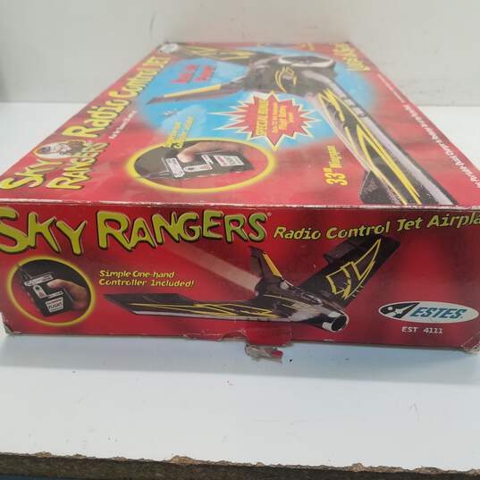 Estes Sky Rangers Radio Control Jet-Black-SOLD AS IS, UNTESTED,  FOR PARTS OR REPAIR image number 7