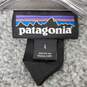 Patagonia MN's Heathered Gray Fleece Full Zip Jacket Size L image number 3